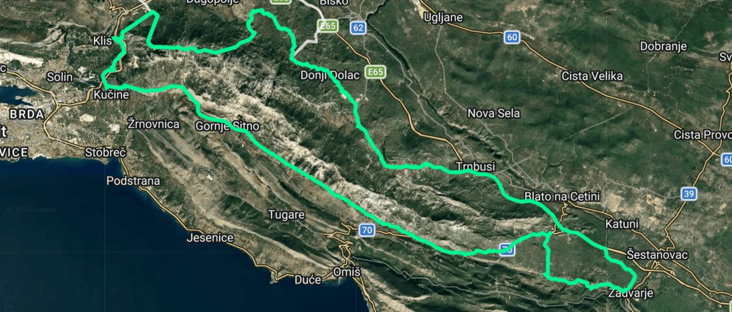 Karts lovišta br. XVII/9 “Mosor” u koncesiji tvrtke Dalmacijalov d.o.o.